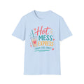 T-Shirt — "Hot Mess Express (Mom Fuel Only)" Graphic Tee