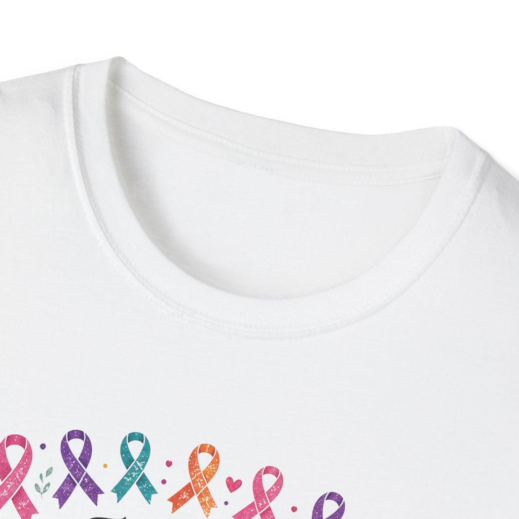 Mom Cancer Awareness T-Shirt — "For All the Moms Who Never Stop Fighting Cancer" Support Tee