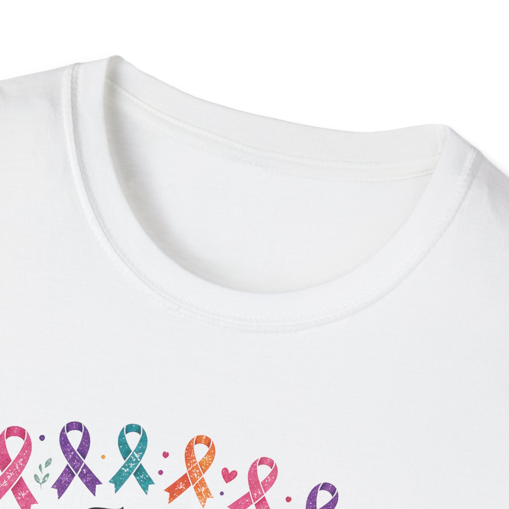 Mom Cancer Awareness T-Shirt — "For All the Moms Who Never Stop Fighting Cancer" Support Tee