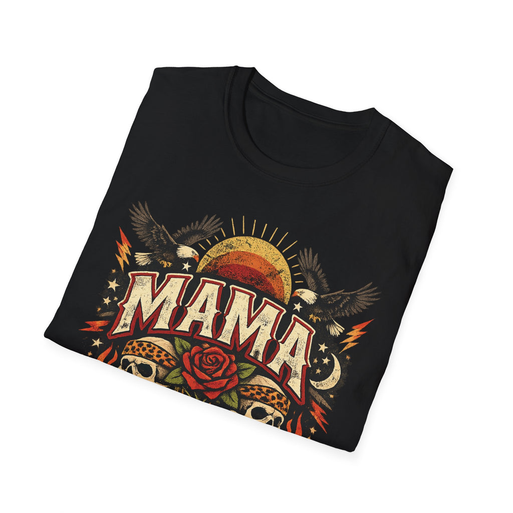 Mama Raising Hell & Killin' It Tee — Edgy Mother's Day Graphic T-Shirt