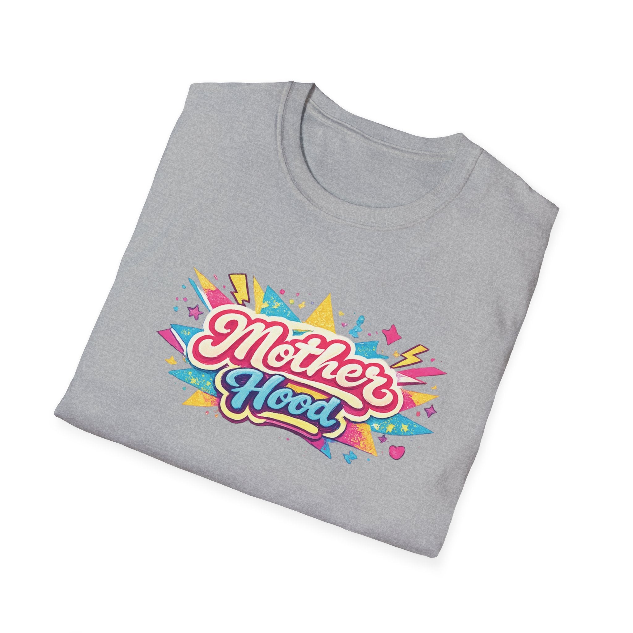Copy of Mother Hood Colorful Graphic Tee — "Mother Hood" Retro Mom T-Shirt for Mother's Day & Everyday