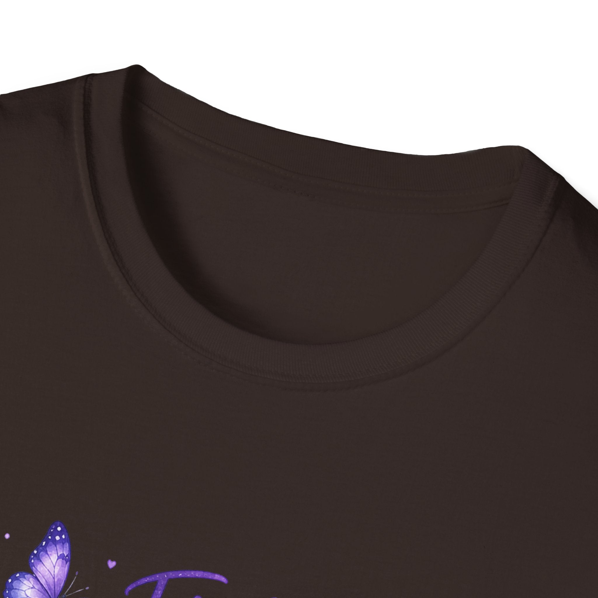 Cancer Awareness Ribbon T-Shirt – "Fighting Cancer with Strength, Faith & Hope"