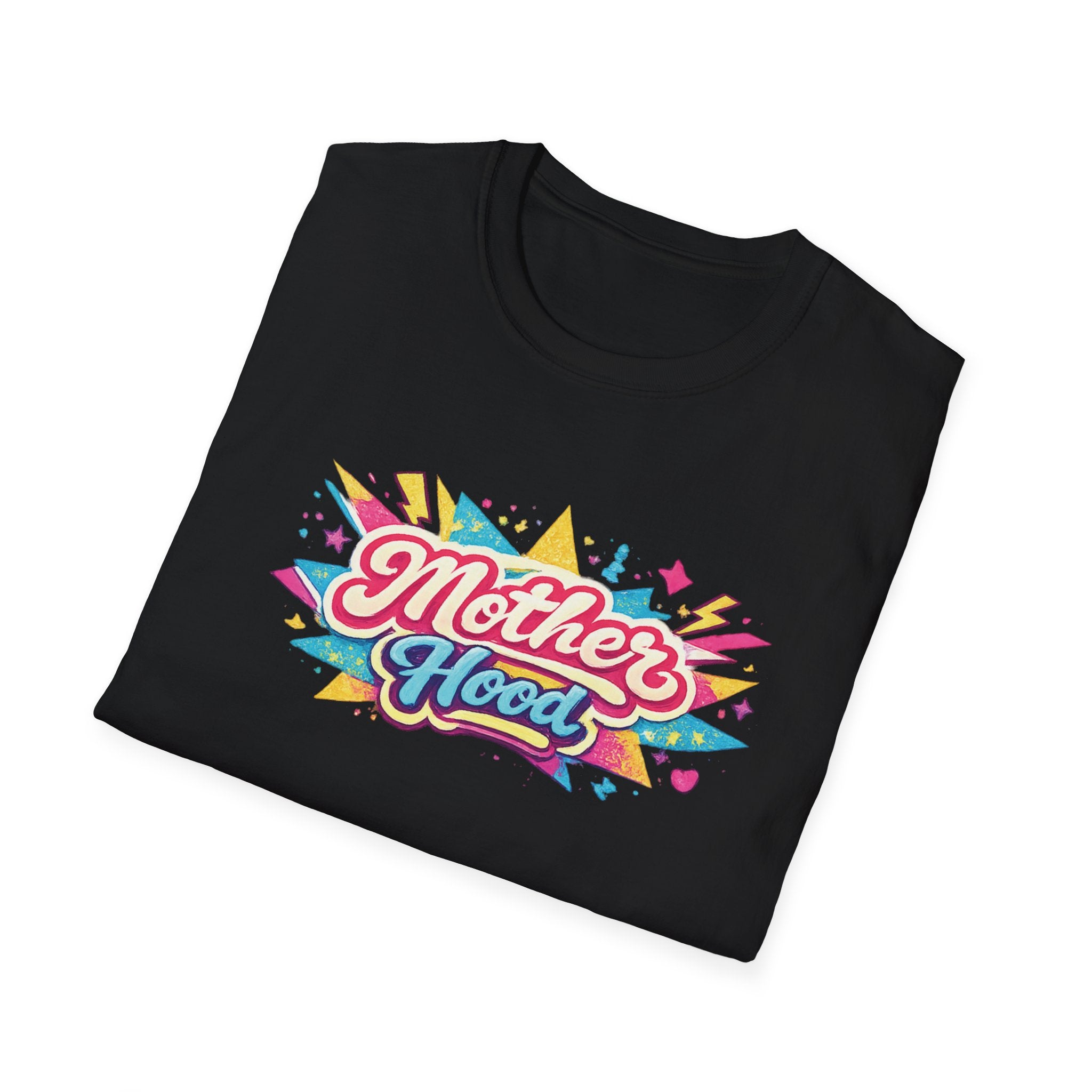Copy of Mother Hood Colorful Graphic Tee — "Mother Hood" Retro Mom T-Shirt for Mother's Day & Everyday