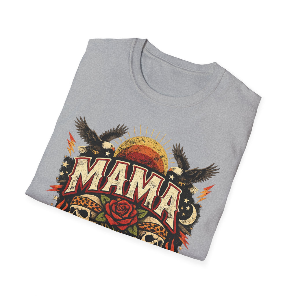Mama Raising Hell & Killin' It Tee — Edgy Mother's Day Graphic T-Shirt