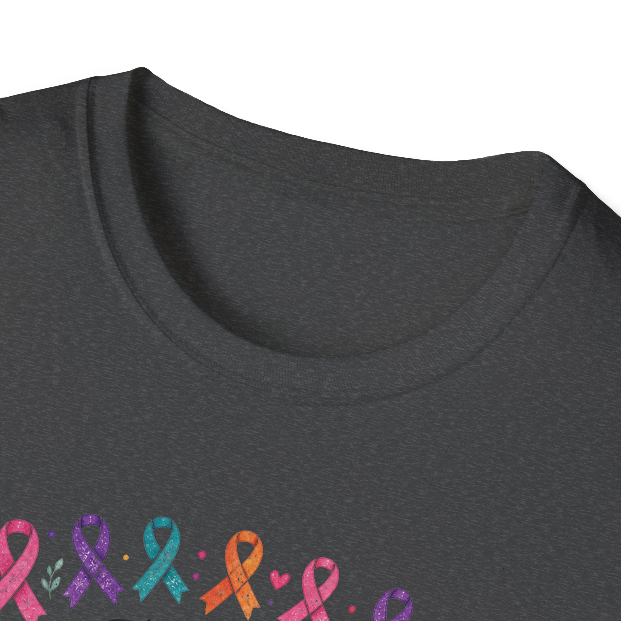 Mom Cancer Awareness T-Shirt — "For All the Moms Who Never Stop Fighting Cancer" Support Tee
