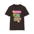 Softball Mom T-Shirt — "Blessed by God Raising Little Ballers" Faith Baseball Tee
